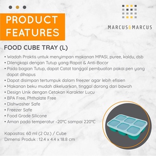 MARCUS&amp;MARCUS FOOD CUBE TRAY