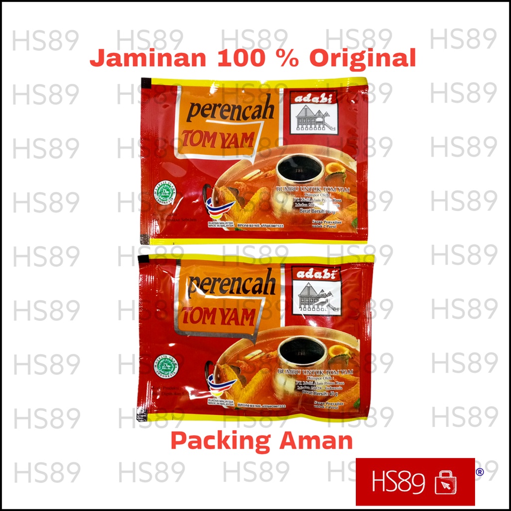 

Perencah Tomyam Adabi - Tom Yam Adabi 40gr