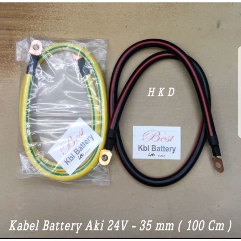 Jual KABEL BATERAI AKI MOBIL 35MM(100CM)BEST/KABEL BATTERY ACCU MOBIL