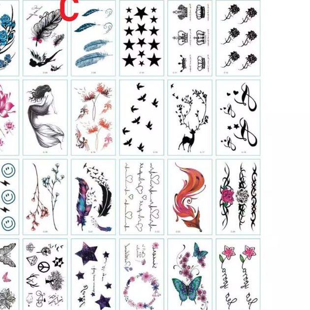 PAKET 15 GAMBAR BEBAS PILIH/Tatto Temporer/Tatto Temporary