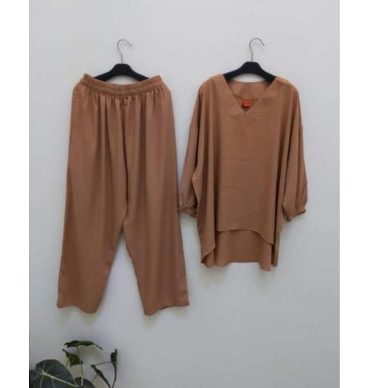 Paling Dicari Setelan mama rosa jumbo /  setelan jumbo ld 140 / baju setelan wanita kekinian / one s