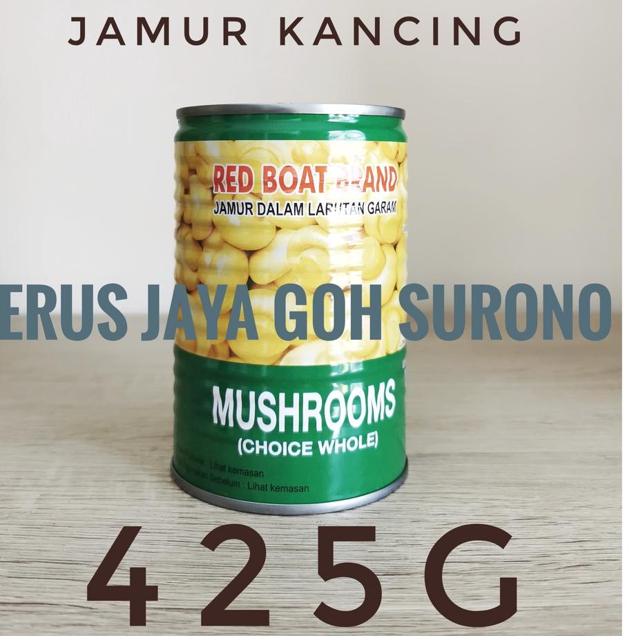 

Top Design--Jamur Kancing Red Boat Champignons Mushroom 425g