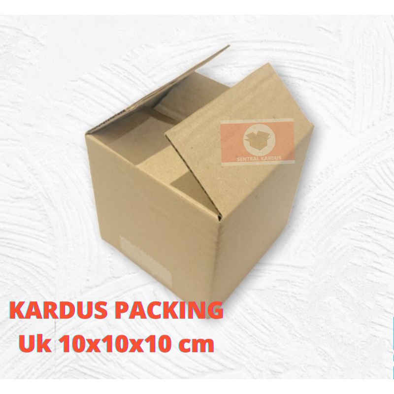 

KARDUS / KARTON KECIL POLOS Uk. 10x10x10 CM