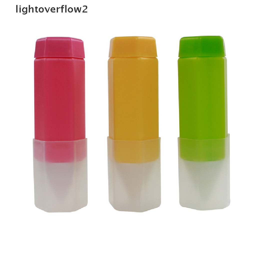 (lightoverflow2) 3pcs / Set Pen Tulis Plastik Untuk Dekorasi Kue / Biskuit / Pastry / Cokelat (ID)