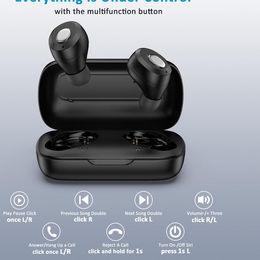 ✨Grosir✨ 【READY】INBEX M3 True Wireless Earbuds TWS Bluetooth 5.0 Stereo Earphone IPX5 Waterproof Min