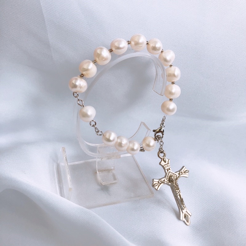 ROSARIO - ROSARIO MUTIARA - ROSARIO MUTIARA ASLI - PERLENGKAPAN GEREJA