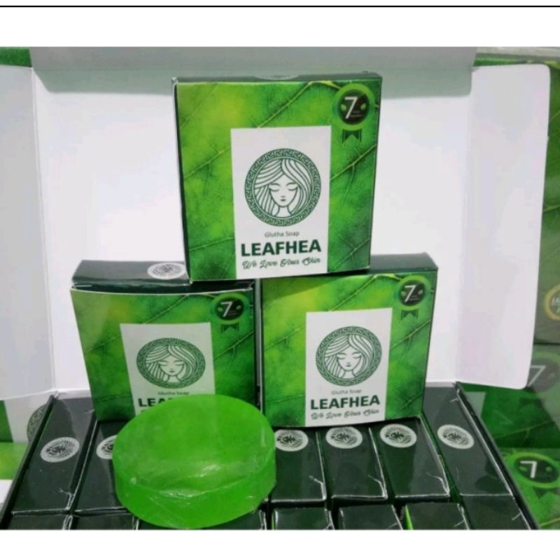 sabun wajah LEAFHEA GLUTHA SOAP Aman dan BPOM bebas Merkuri