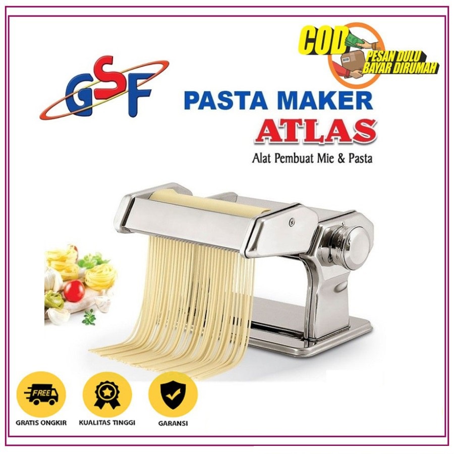 Pasta Machine/Pasta Maker/Gilingan Molen/Gilingan Mie Atlas GSF-original