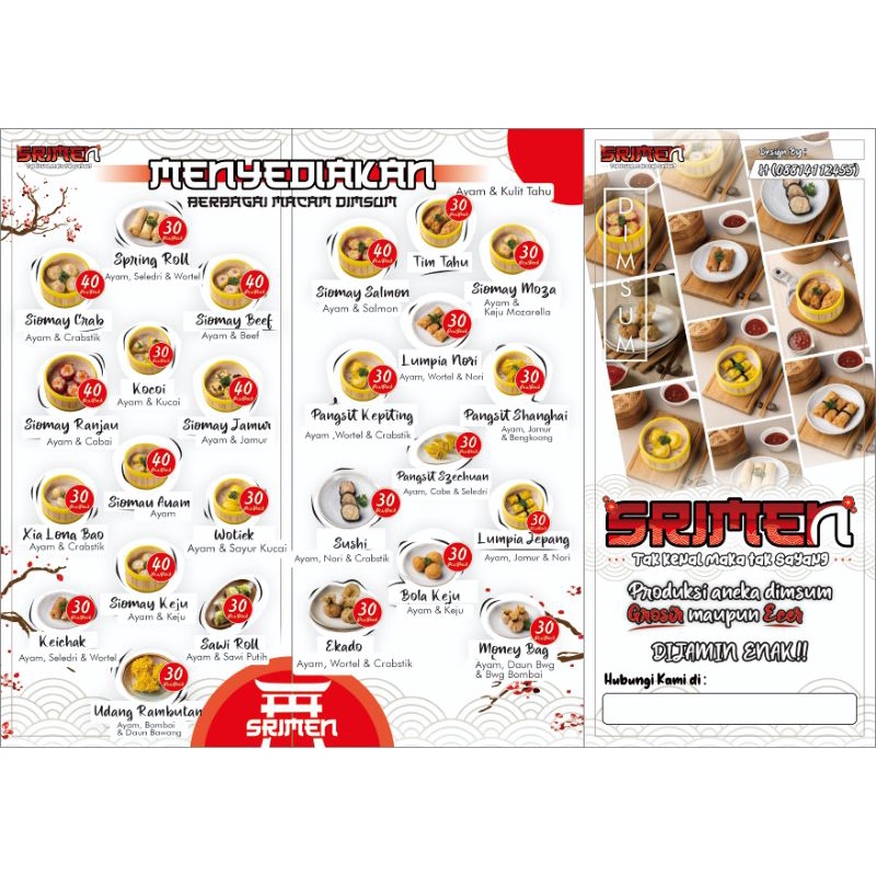 

aneka dimsum murah, aneka siomay grosir, aneka sushi froozen, froozen food murah