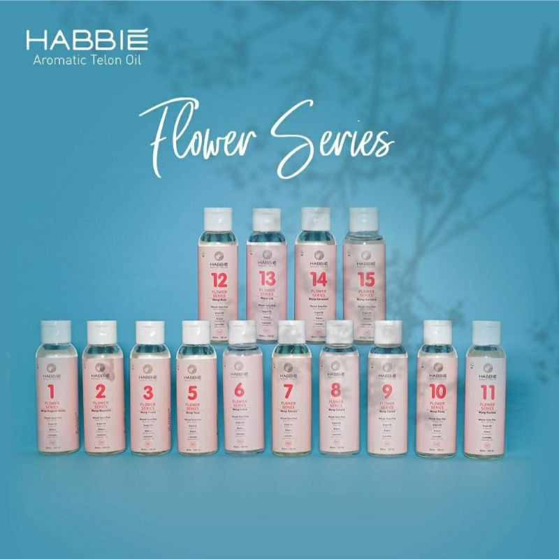 Minyak Telon Aromaterapi HABBIE - Flower Series