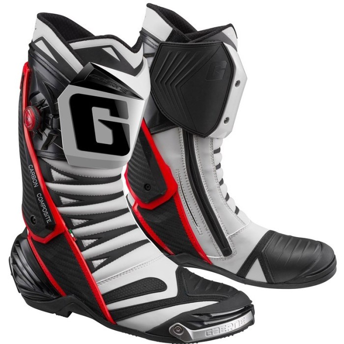 Biker Sepatu Gaerne Gp1 Evo Onroad Boots Nardo Grey-Red Sz 44