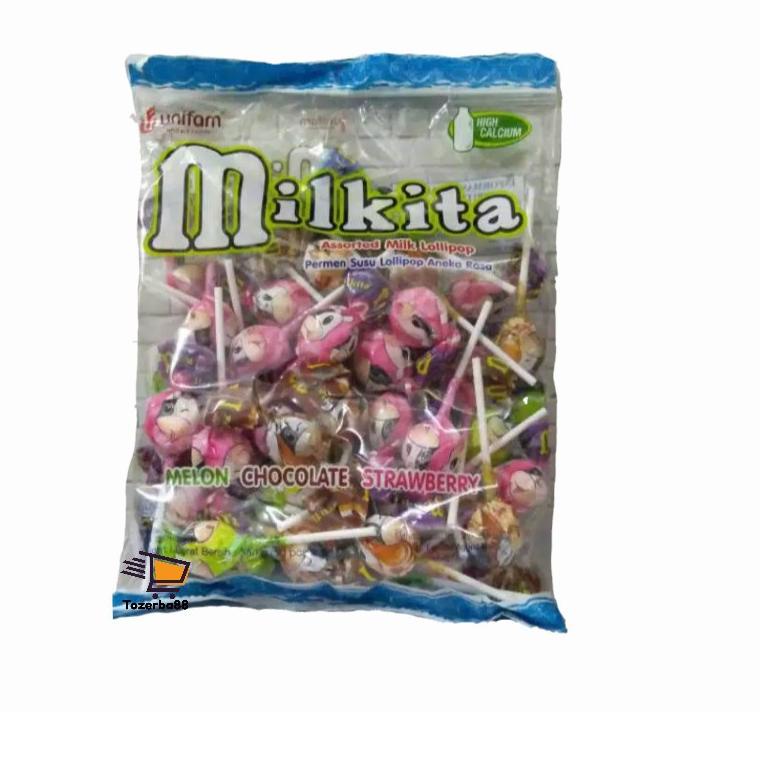 HARGA GROSIR Permen Milkita Loli isi 50 pcs ?