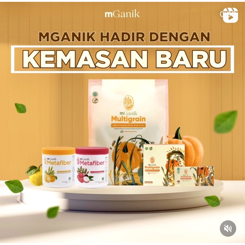 

Mganik Multigrain 500Gram Minuman Sereal Multigrain Gula Darah