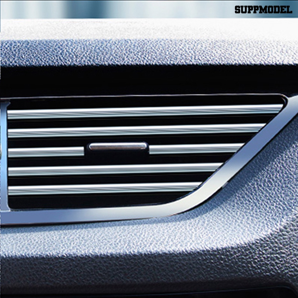 Sm - 10Pcs Stiker Strip Untuk Dekorasi Ventilasi Ac Mobil