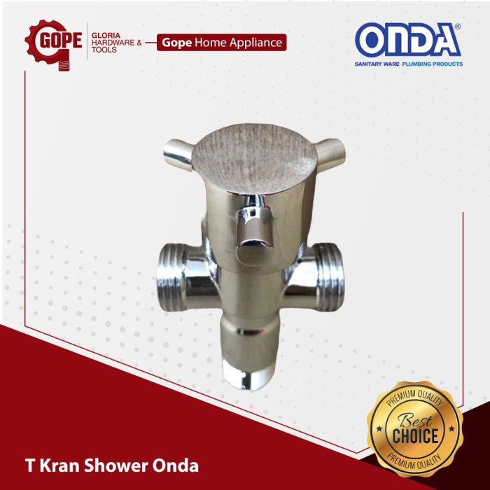 Hadir Kran Shower T Cabang 2 Onda Promo