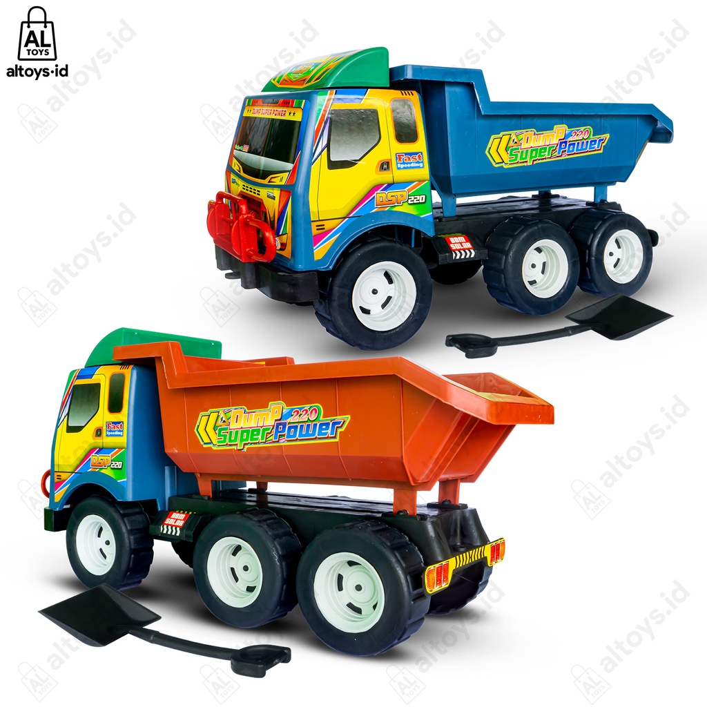 Mainan Mobil Dump Truck Super Power Jumbo DSP220