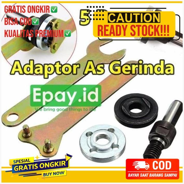 Adaptor Mata Gerinda Perubah Bor Menjadi As Gerinda Amplas