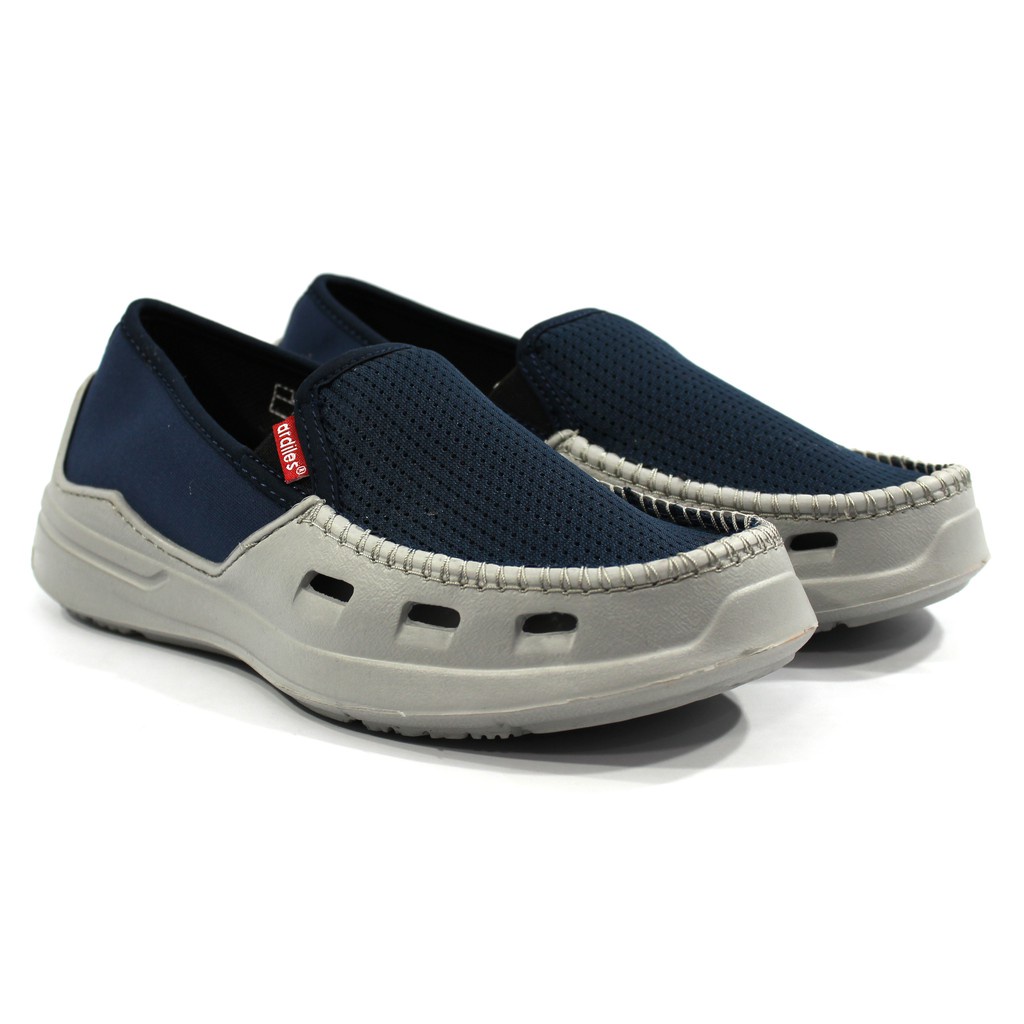 Slip On Pria Ardiles Model SVEN BIRU , Nyaman Casual , Kuat