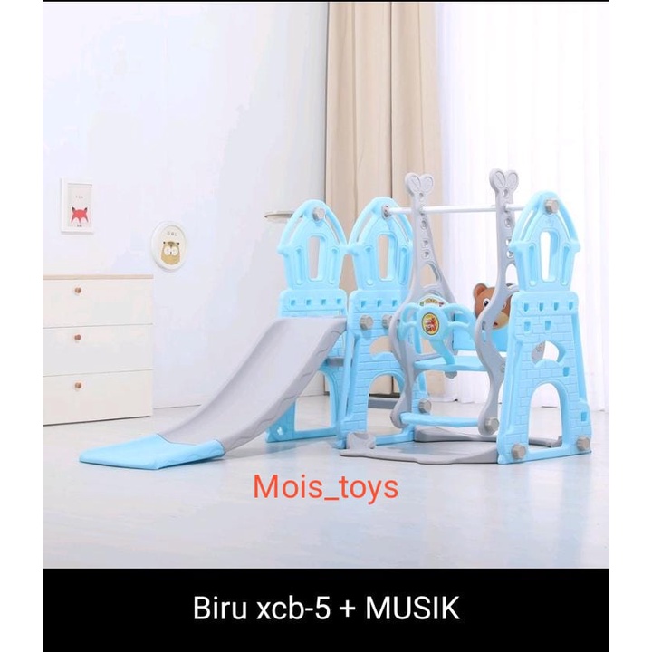 Prosotan Anak 3 in 1 Premium. Ayunan + Seluncuran Prosotan Anak