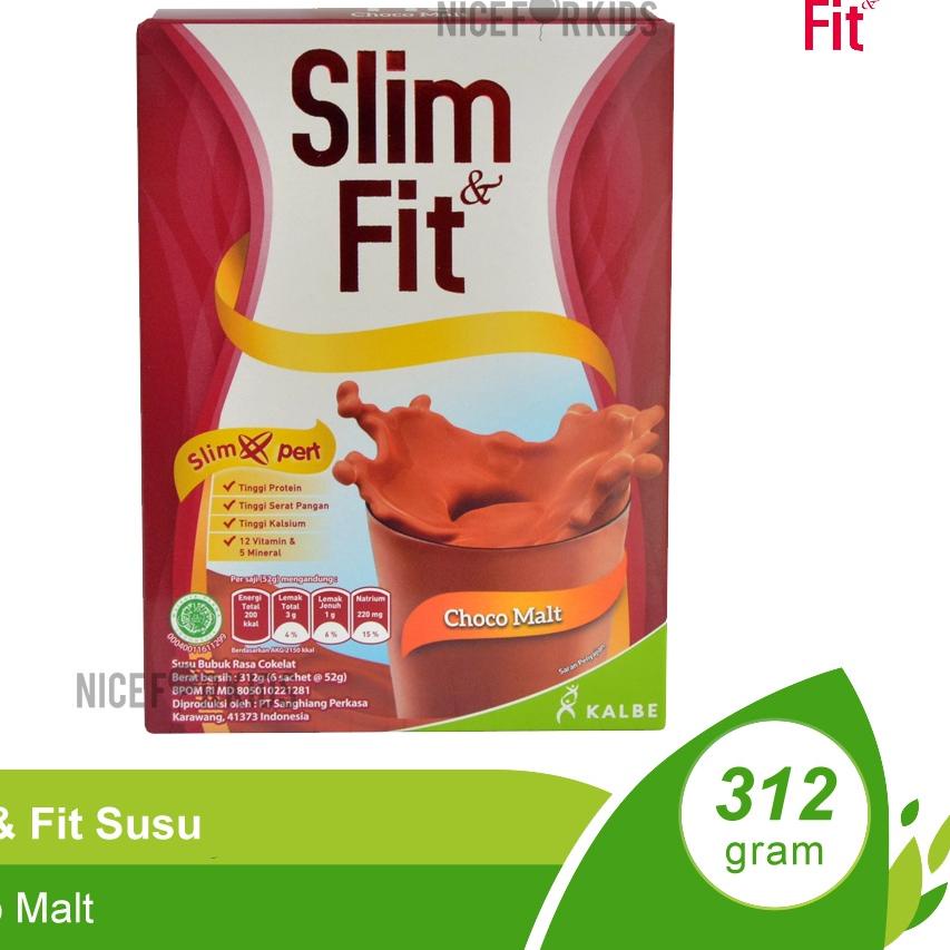 

11.11✔️Slim & Fit Susu Pelangsing SlimFit Nutrisi Diet Sehat / Susu Slim Fit Untuk Diet 6x52 gr|RA3
