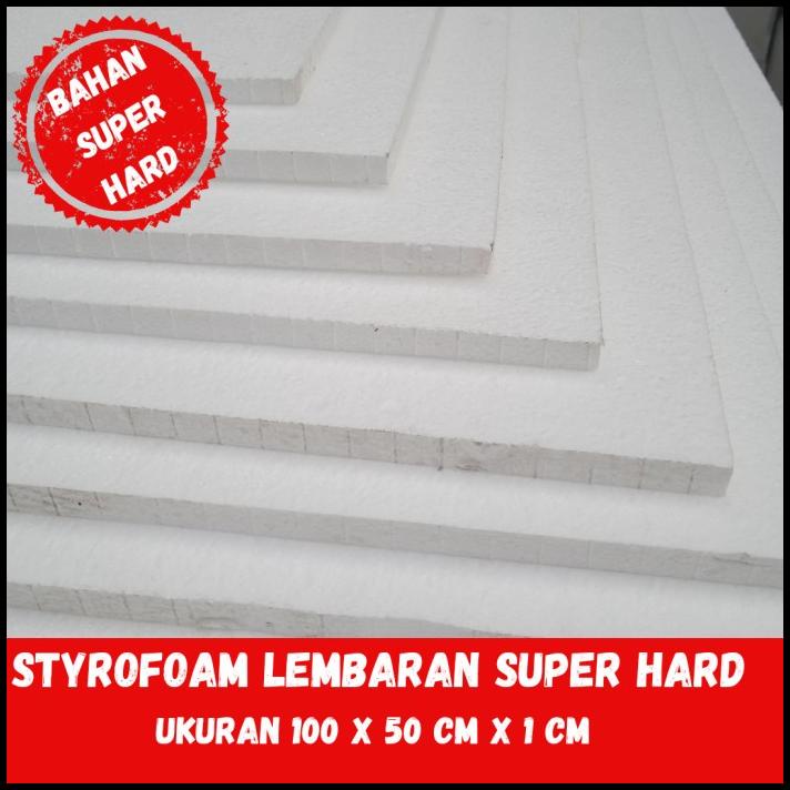 

Sterofoam Lembaran Hard 1 Cm Ukuran 100 X 50 Cm