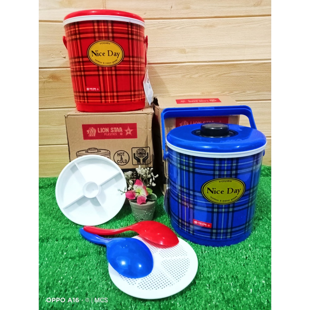 RICE BOX / ICE BOX / RICE BUCKET / ICE BUCKET LION STAR TERMOS ES / TERMOS NASI