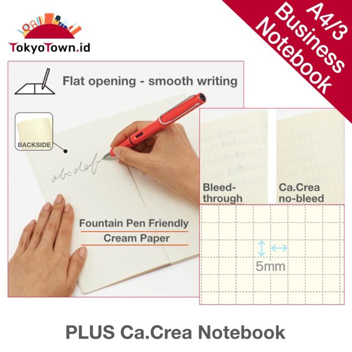 

PLUS Notebook Ca.Crea Japanese Premium Quality # traveler's notebook