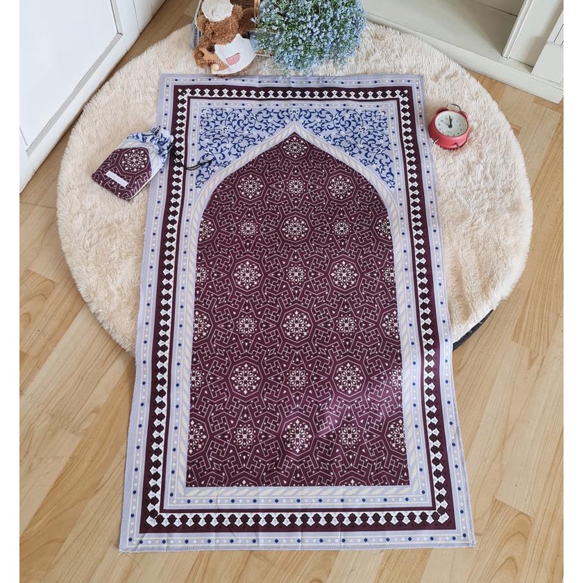 Sajadah Travel  JUMBO Tas Serut | Turkish Series | Suvenir Sajadah Travel | Sajadah Umroh