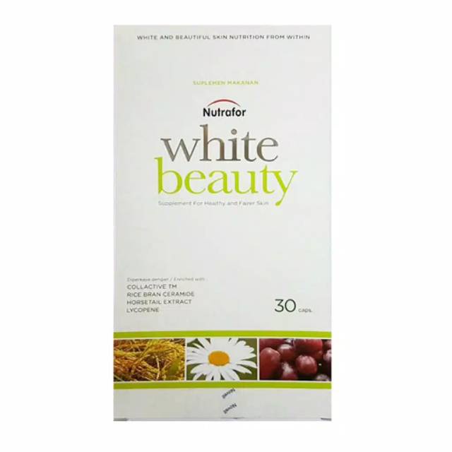 NUTRAFOR WHITE BEAUTY SUPPLEMENT FOR HEALTHY SKIN - SUPLEMEN KESEHATAN