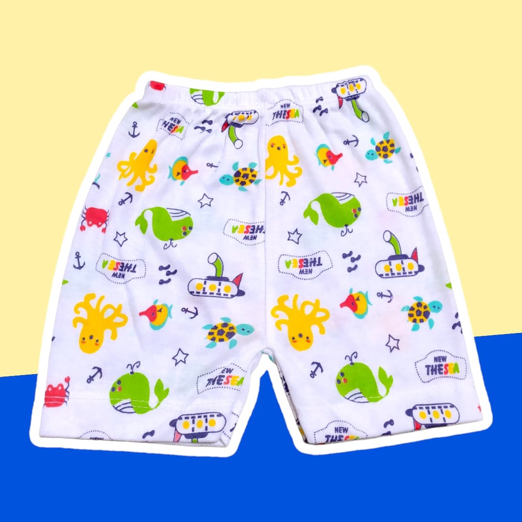 |3PCS| Celana Pendek Anak Bayi | Celana Baby Pendek Print