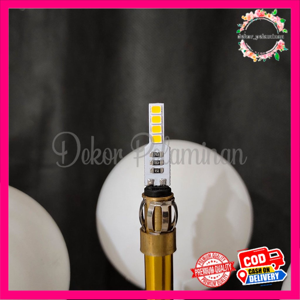 Lampu LED Sparepart Lampu Dekorasi Rumah Hias dan Dekorasi untuk Wedding atau Dekorasi Pelaminan Mur