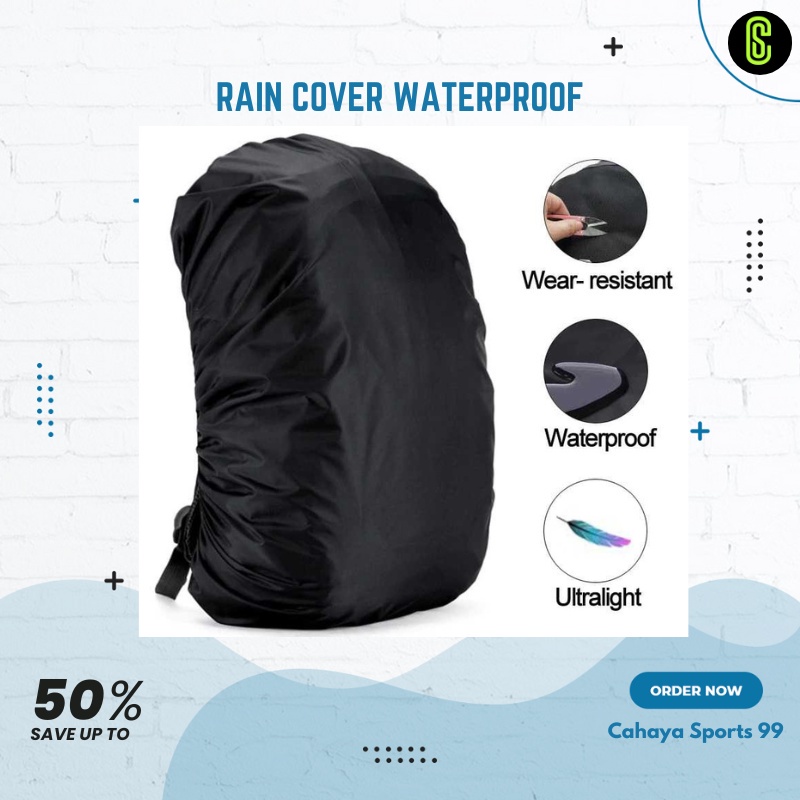 Rain Cover Tas Ransel Anti Hujan Bag Waterproof Backpack