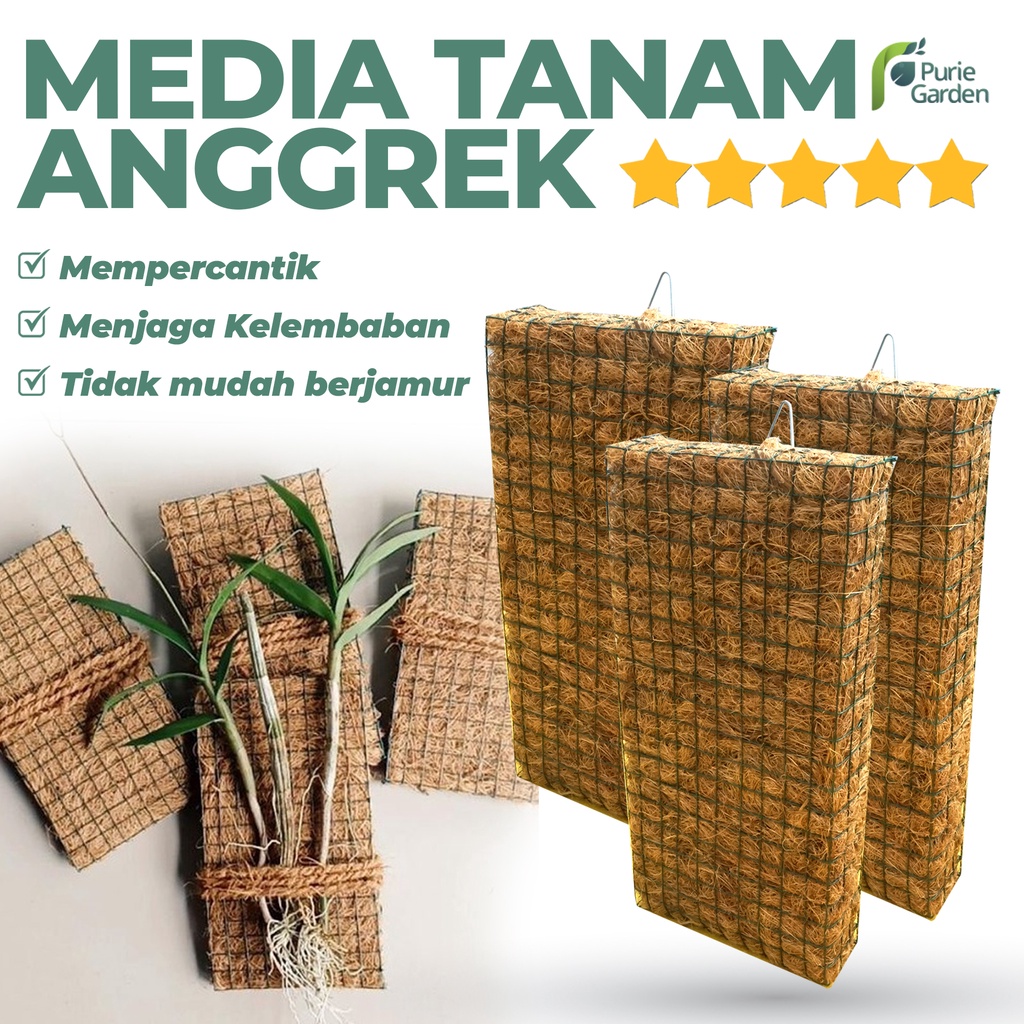 Media Tanam Anggrek Papan Serabut Pengganti Pakis PG KDR