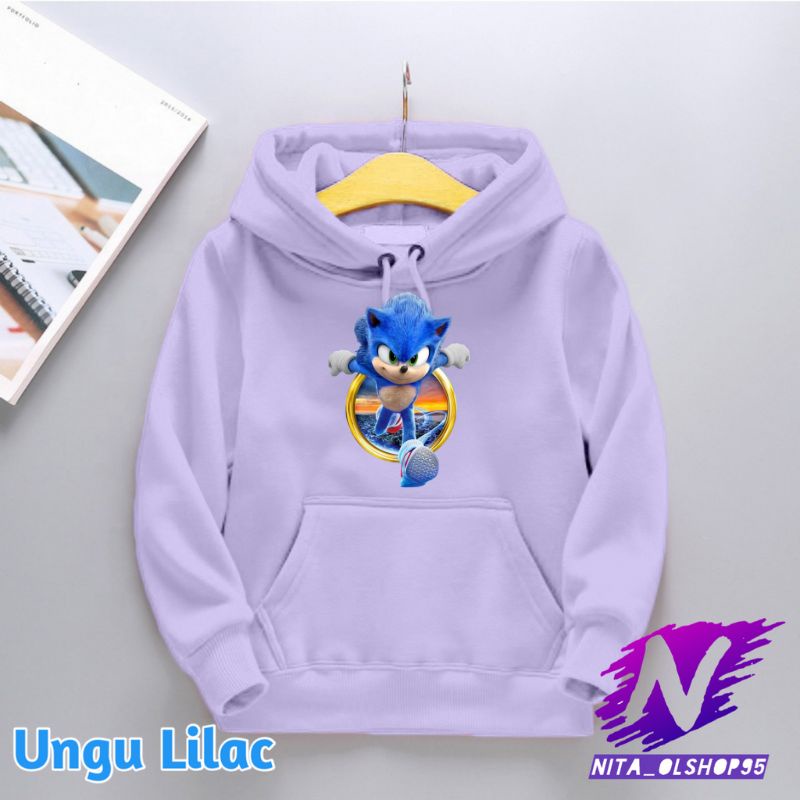 hoodie sonic movie hoodie anak sonic