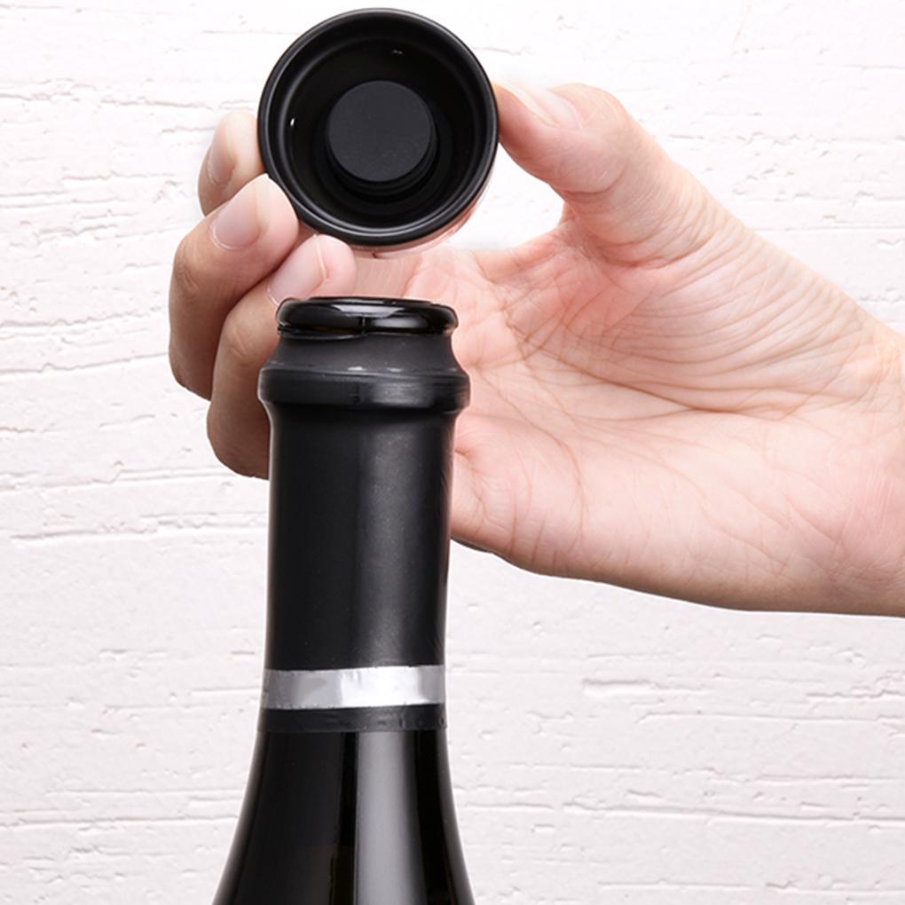 Champagne Seal Stopper Tutup Segel Botol Wine Rotating Lock