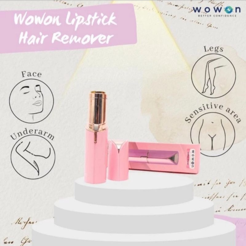 Wowon Ladies Hair Removal ( Alat Cukur Bulu Wanita Portable / Mini)