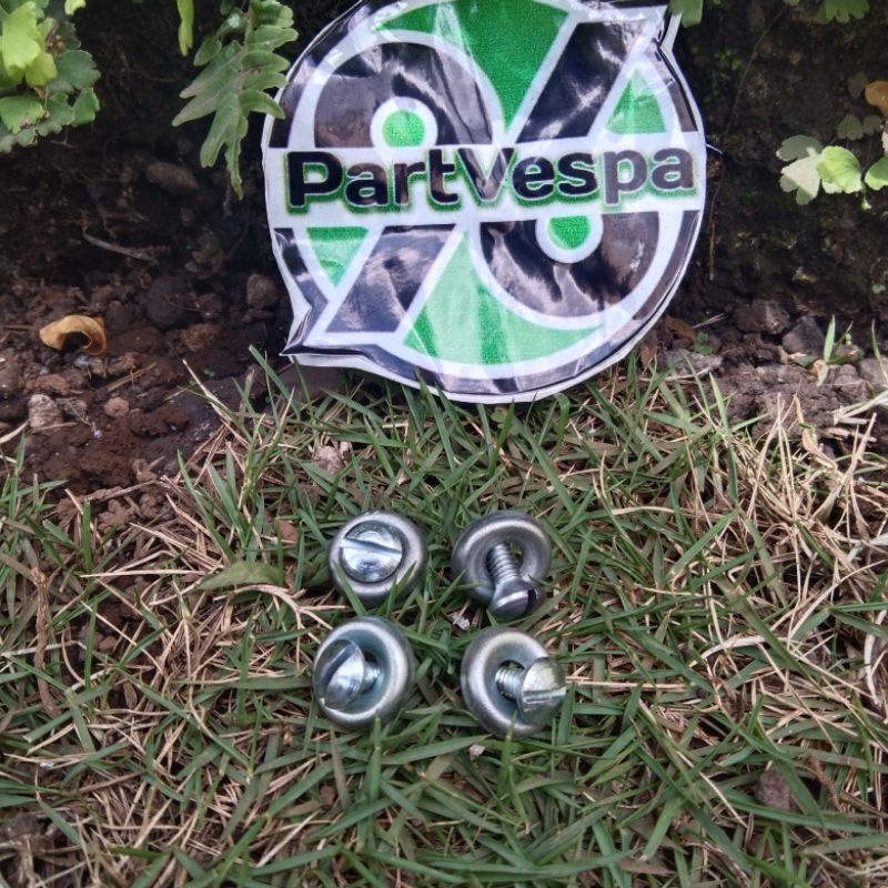 baud baut ring headlamp lampu depan  Vespa vbb super sprint bajaj