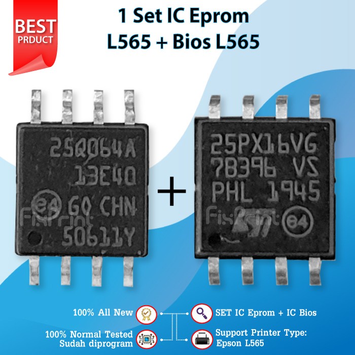 IC Eprom Epson L565, IC Eeprom Reset Epson L565, Resetter Epson L565 murah