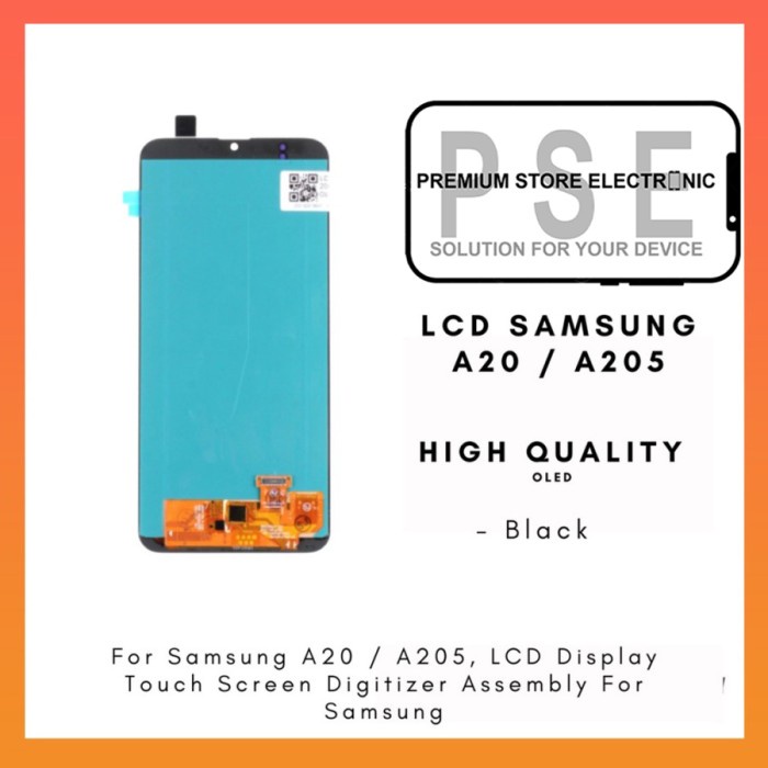 LCD Samsung A205 / LCD Samsung A20 ORIGINAL Fullset - Gransi 1 Bulan