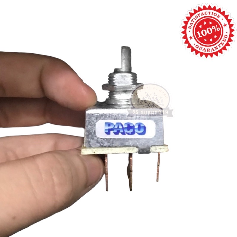 Saklar Putar 5 Kaki 3 Speed Ac Mobil Universal Paco