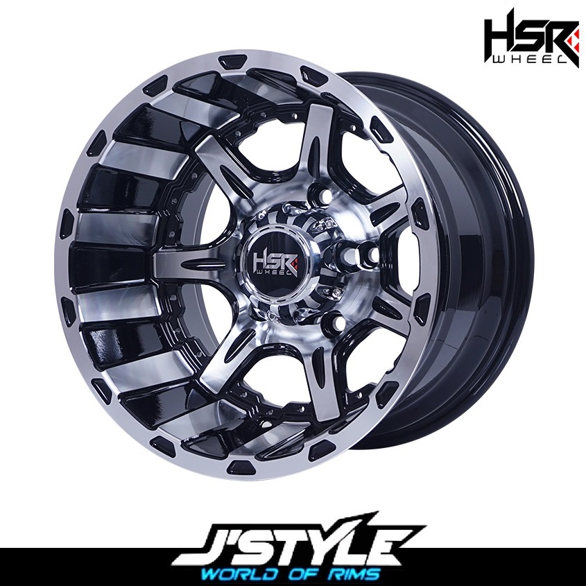 Velg Ring 15 Feroza, Taft, Escudo, Katana, Jimny,Dll HSR ASAKOTA Ring 15X10 Hole 5X139,7 ET-44
