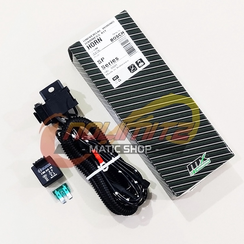 Kabel Set Sikring Relay Bosch Compact Universal Wiring System Klakson