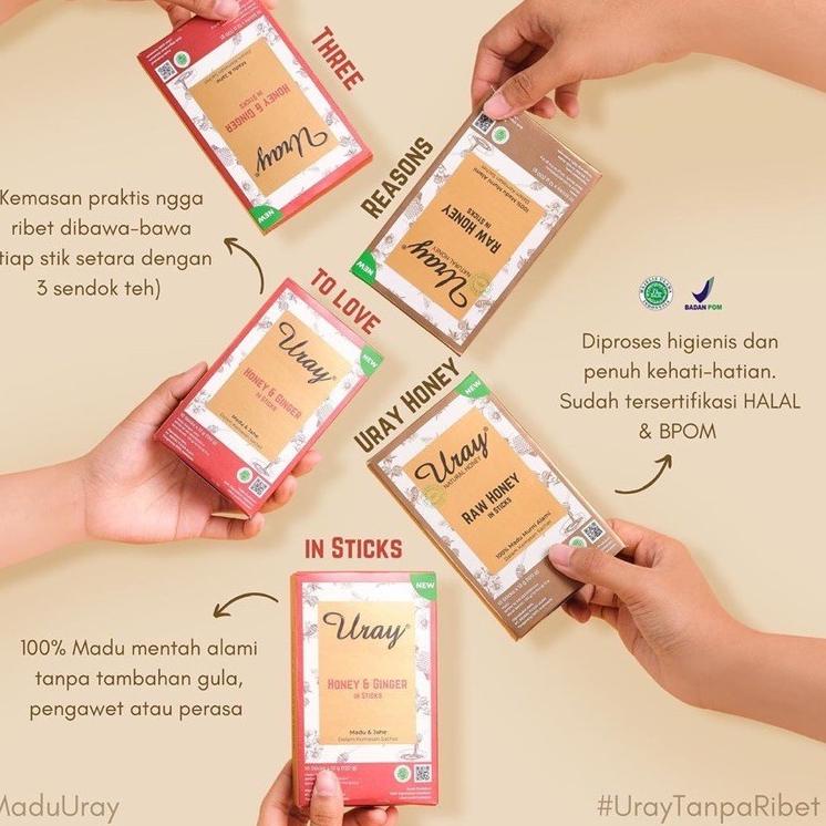 

Model terbaru Madu Uray Sachet Raw Honey - Madu uray stick kemasan ekonomis - Madu uray stick ginger HWN