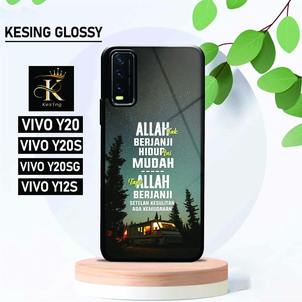 Case Vivo Y20 / Y20S / Y12S - Case Vivo - [ KV-7 ] - Hardcase Glossy 2D Vivo - Softcase Terbaru Case