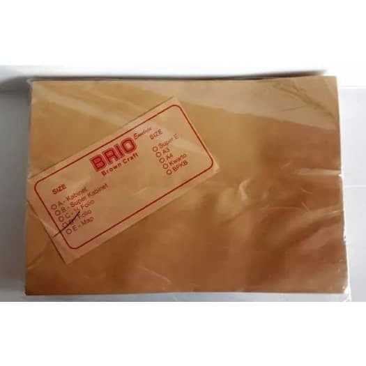 

Eklusif Amplop Coklat Folio Brio [Pack] Promo