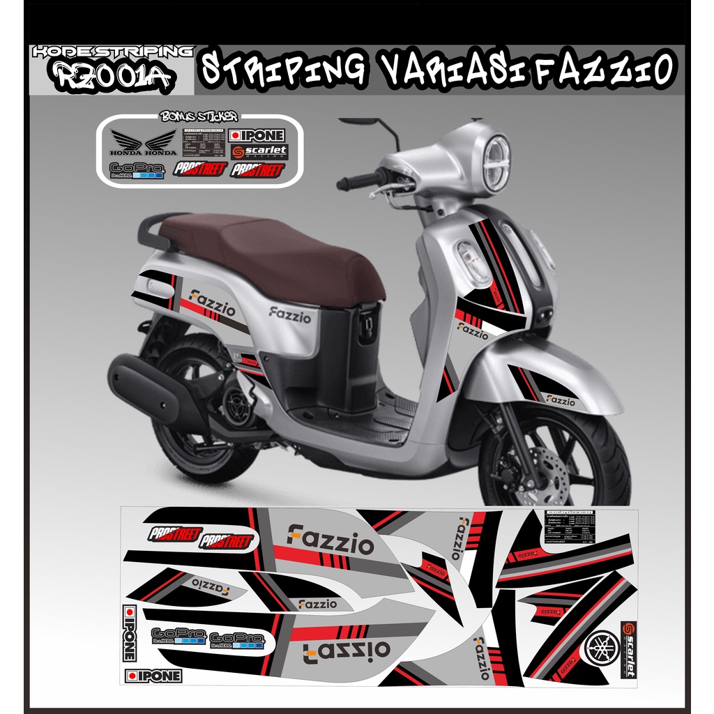 Striping fazzio / decal fazzio / variasi fazzio