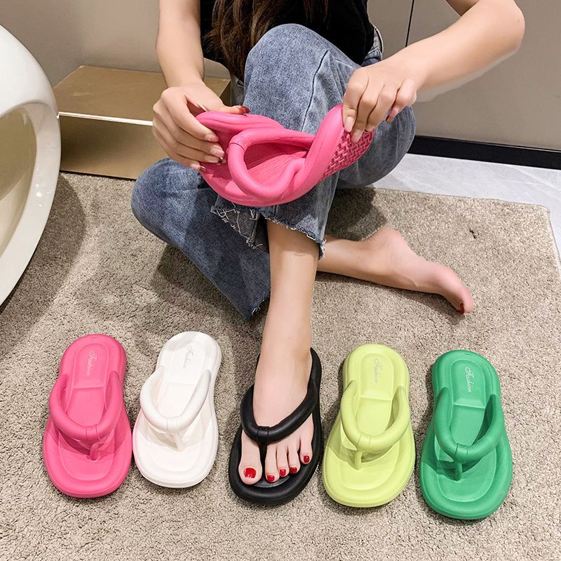 Sandal Bangkok Viral Sandal Jepit Jelly Wanita Import Sandal Ruber