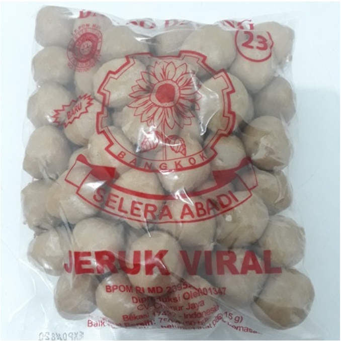 Jual Bakso Jeruk Viral Isi 25 Pcs Bakso Selera Abadi Shopee Indonesia