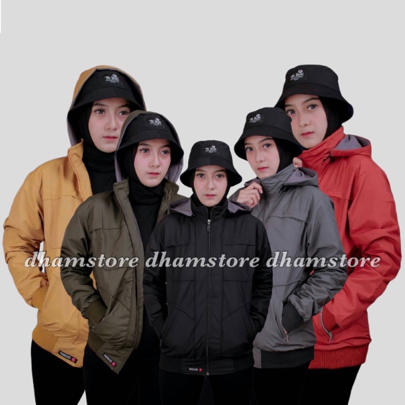 The Bojiel - Jaket Unisex Jaket Parasut Jaket Outdoor Jaket Distro