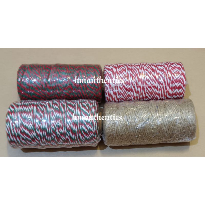 

Tali Goni/Rami warna warni/craft/cokelat natural Per Roll 100 Yards/+- 80 meter Premium Import